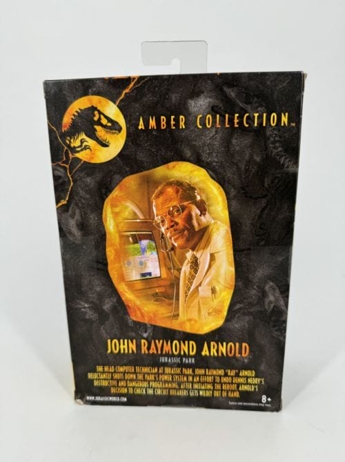 Jurassic Park Amber Collection - John Raymond Arnold - Mattel