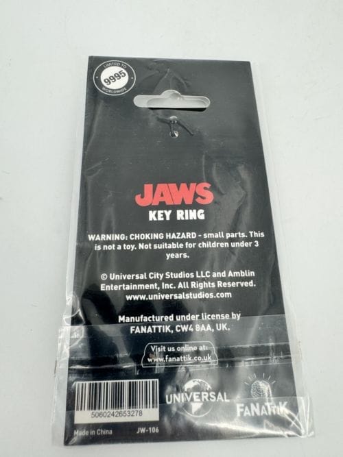 Jaws - Les Dents de la Mer - porte-clés métal Edition limitée - Fanatik