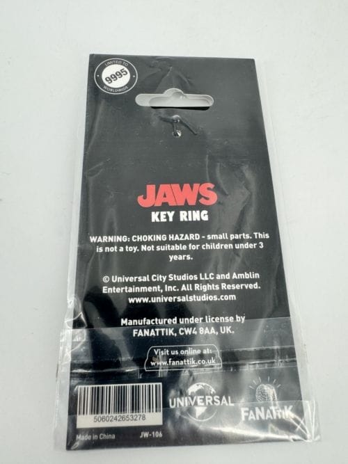 Jaws - Les Dents de la Mer - porte-clés métal Edition limitée - Fanatik