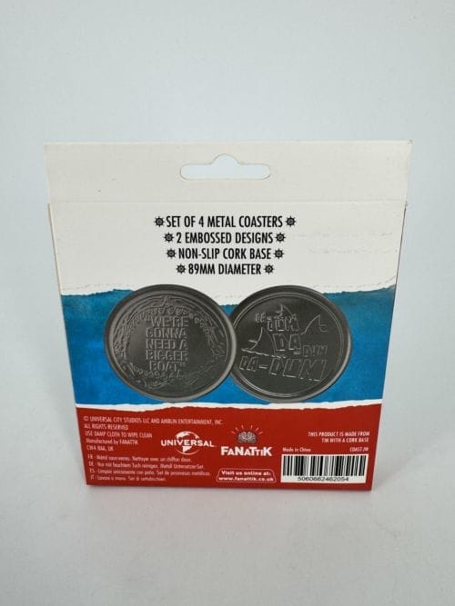 Jaws - Les Dents de la Mer - Set of 4 Metal Coasters - Dessous de verre