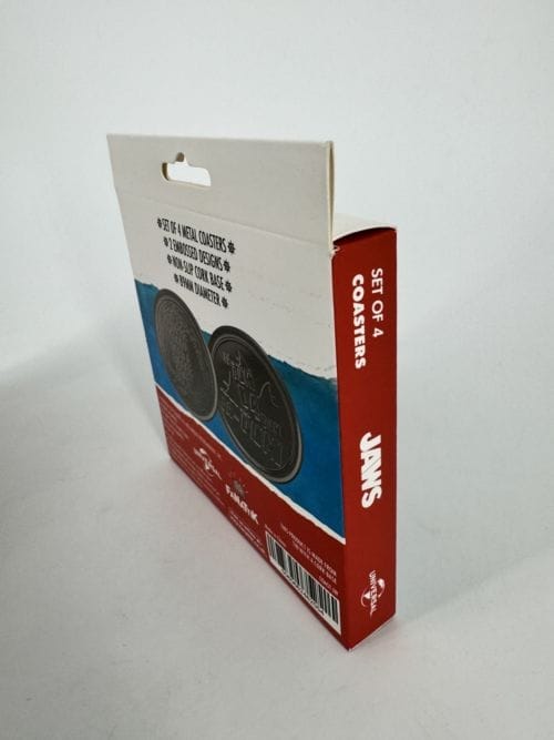 Jaws - Les Dents de la Mer - Set of 4 Metal Coasters - Dessous de verre