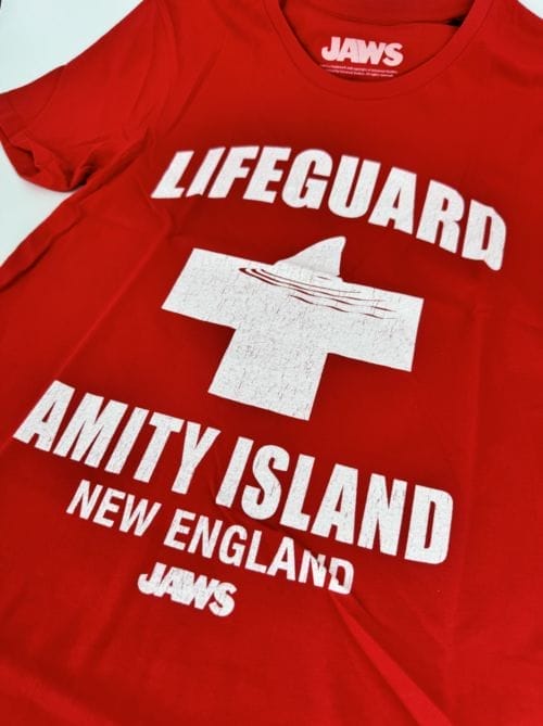 T-shirt Jaws - Amity Island Lifeguard Taille S