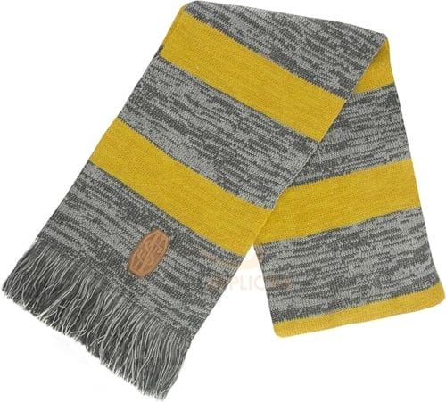 Fantastic Beasts - Animaux fantastiques - Echarpe jaune et grise de Norbert Dragonneau - Cinereplicas 100% Poly-acrylique