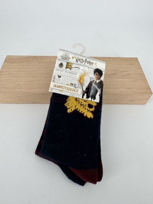 Harry Potter - Lot de 2 paires de chaussettes Gryffondor 27/30