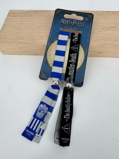 Harry Potter - Bracelets bleu et noir Serdaigle et Dark Mark