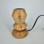 Lampe base Diabolo bois