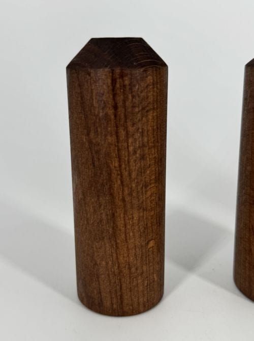 Trio de soliflores teintés noyer (petit modèle)