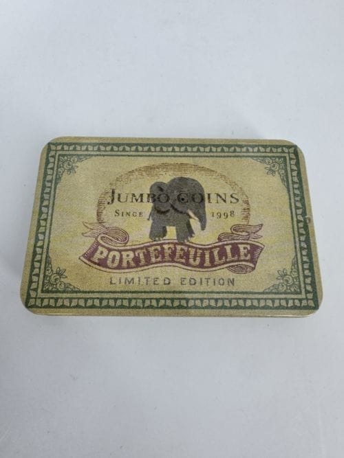 Boite en métal coulissante Jumbo Coins