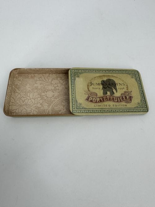 Boite en métal coulissante Jumbo Coins