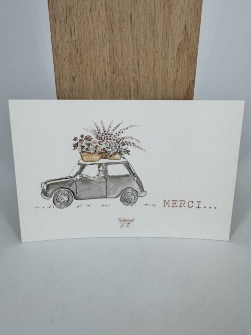 Carte Merci - Tendrement Fé