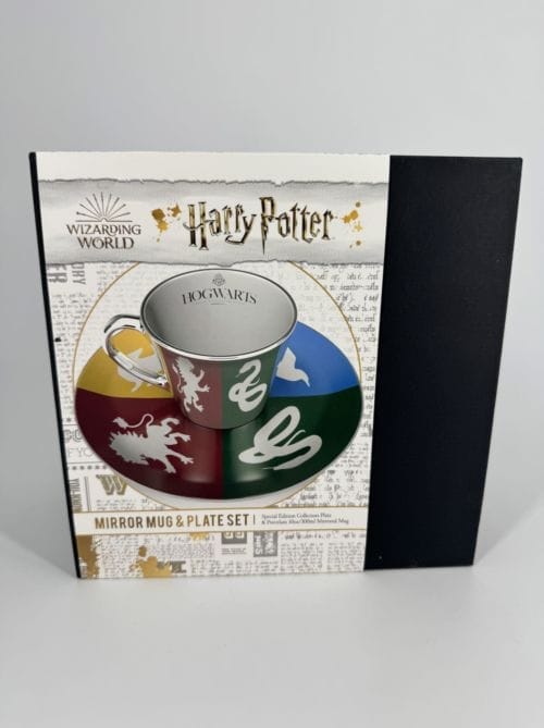Harry Potter - Mirror Mug & Plate Set - Tasse à café miroir et soucoupe - Maisons Harry Potter