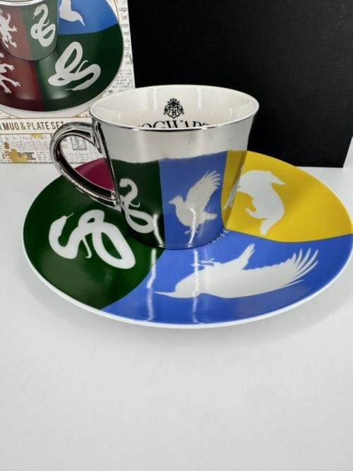 Harry Potter - Mirror Mug & Plate Set - Tasse à café miroir et soucoupe - Maisons Harry Potter