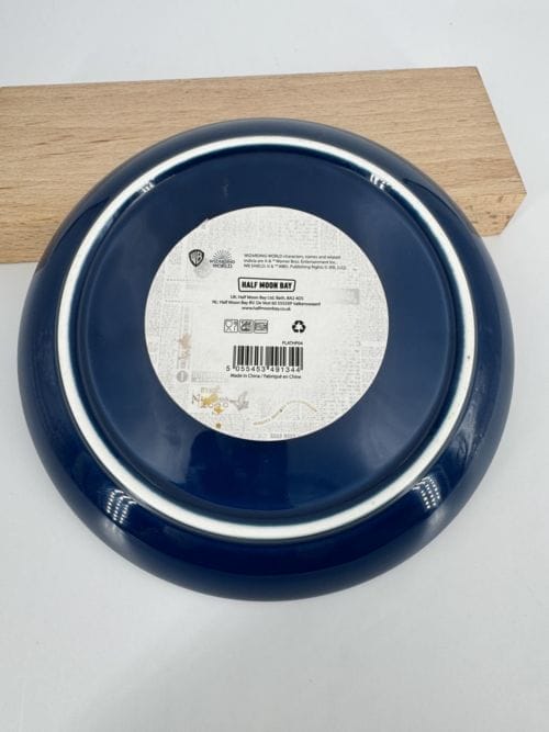 Harry Potter - Assiette plate bleue - I'd rather beat
