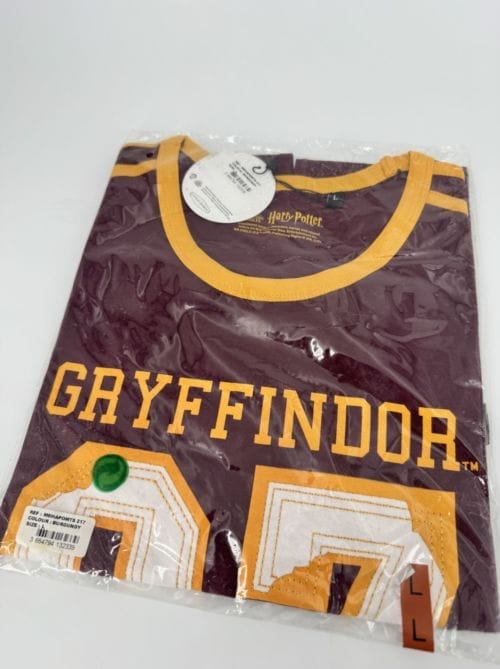 Harry Potter - tee shirt Gryffindor rouge (Griffondor) - taille L