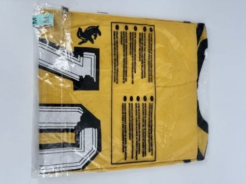 Harry Potter - tee shirt jaune Hufflepuff (Poufsouffle)