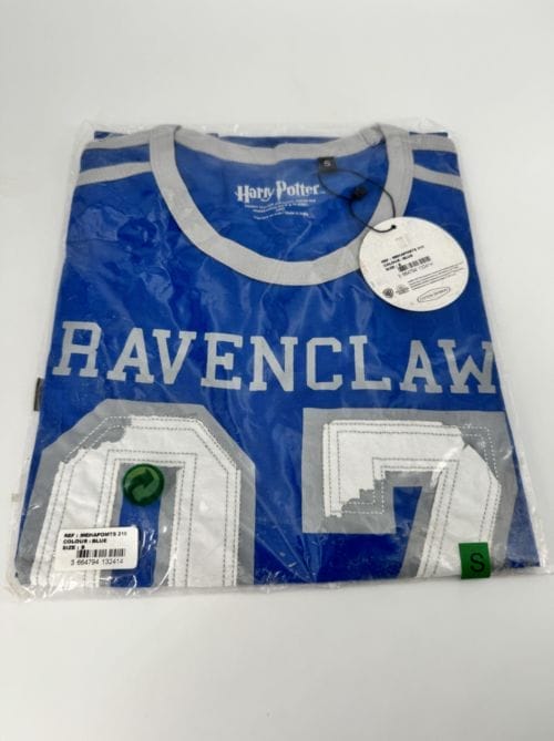 Harry Potter - tee shirt bleu Ravenclaw (Serdaigle)- taille S
