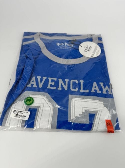 Harry Potter - tee shirt bleu Ravenclaw (Serdaigle)- taille XL