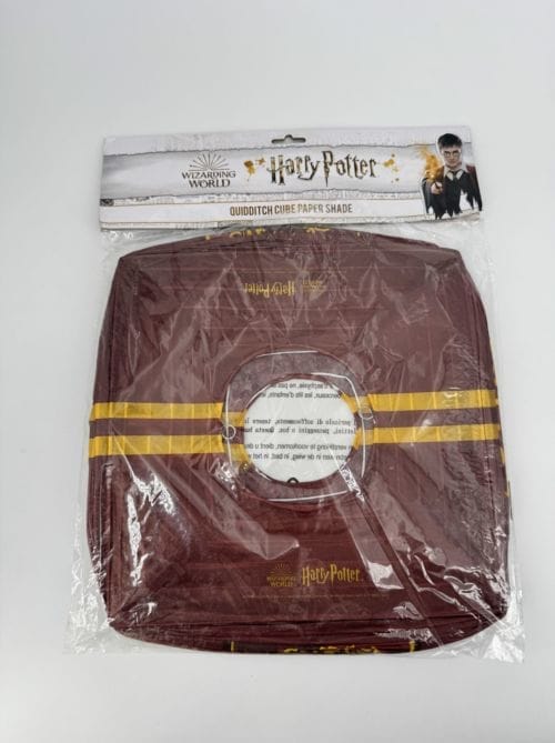 Harry Potter - Quidditch Cube Paper Shade - Abat-jour papier violet