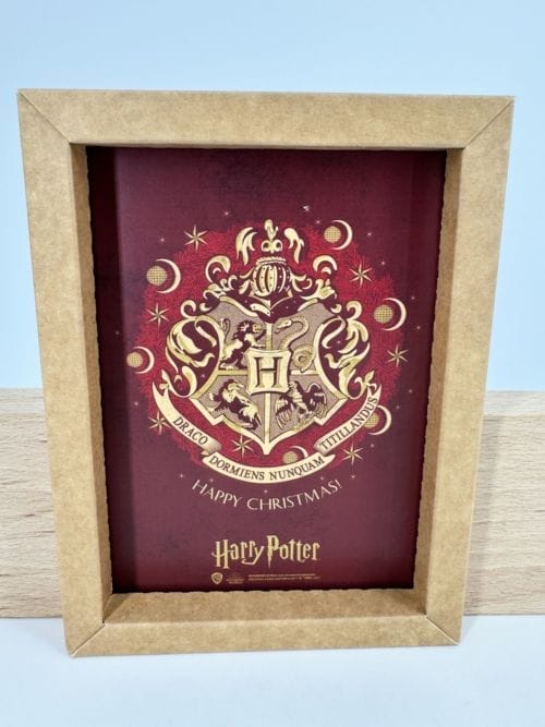 Harry Potter - Cadre kraft - The Good Gift - Happy Christmas rouge