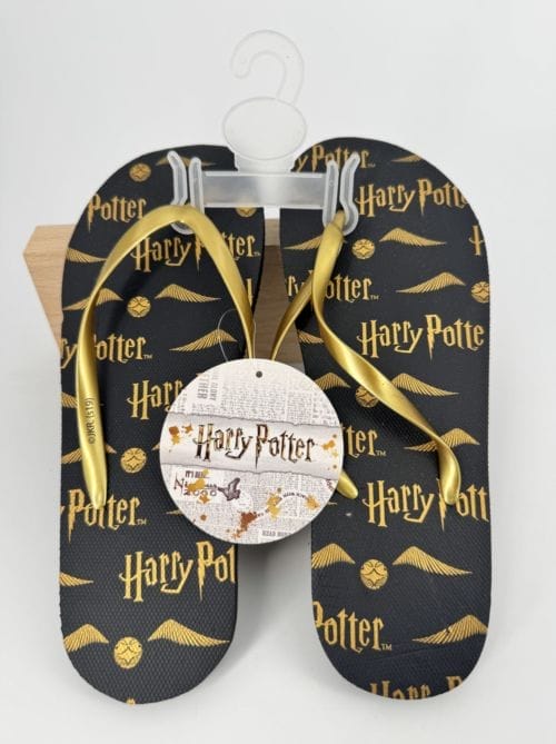Harry Potter - Tong doré vif d'or - pointure 40/41