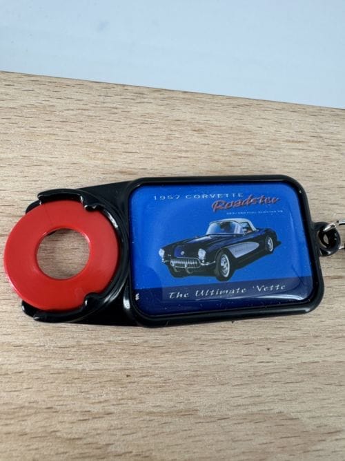 Portes-clés avec jeton Corvette Roadcaster 1957