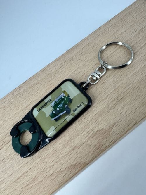 Portes-clés avec jeton Landrover Séries 1