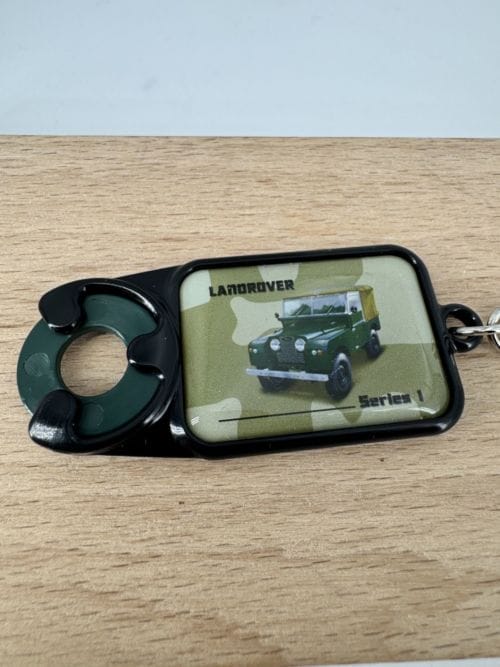 Portes-clés avec jeton Landrover Séries 1