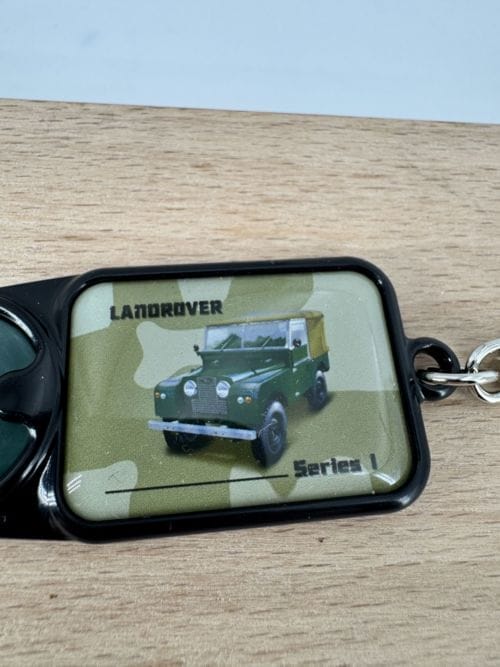 Portes-clés avec jeton Landrover Séries 1