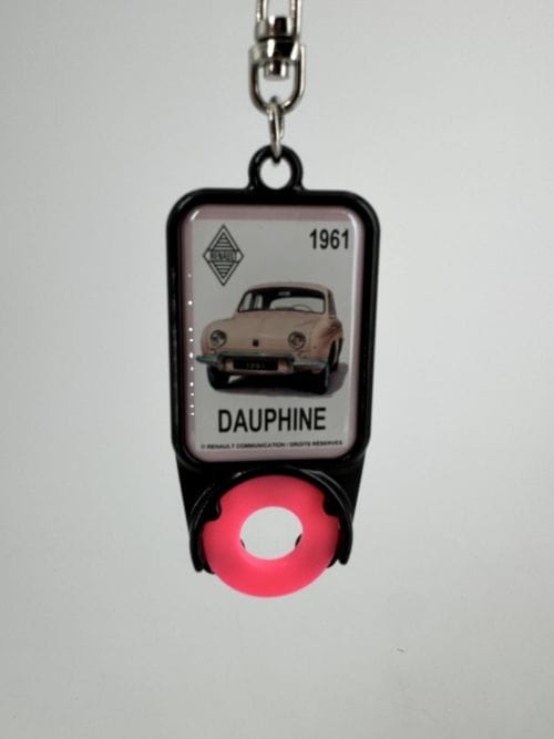 Portes-clés avec jeton Renault Dauphine 1961