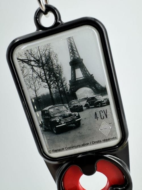 Portes-clés avec jeton Renault 4CV Tour Eiffel