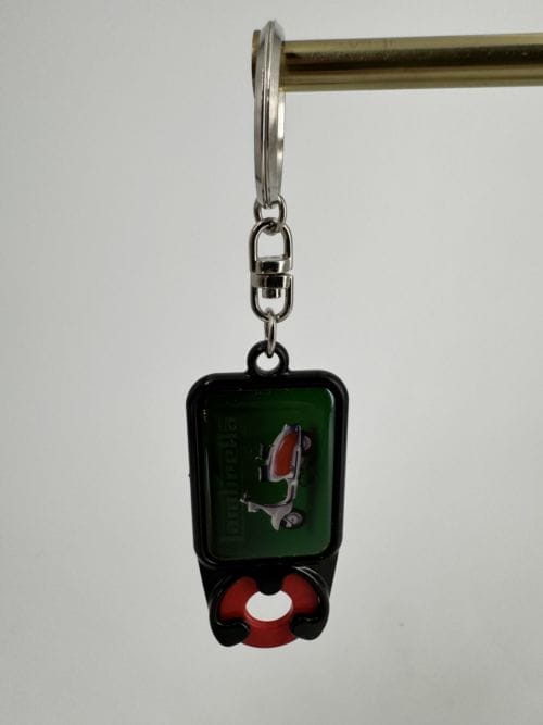 Portes-clés avec jeton Vespa Lambretta