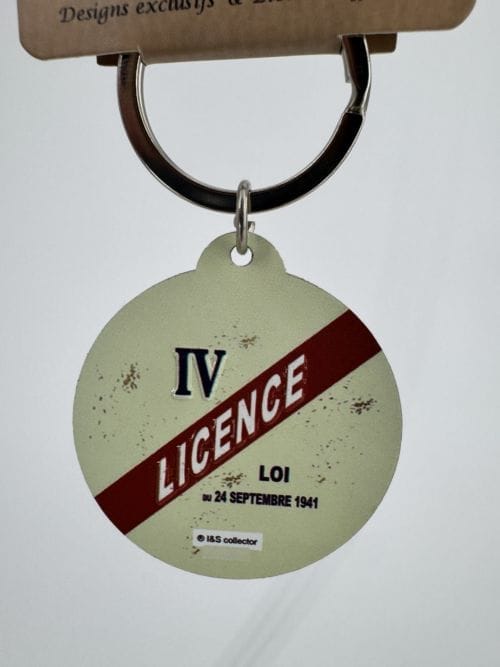 Portes-clés Licence IV