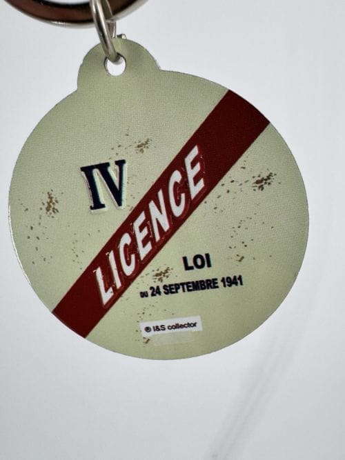 Portes-clés Licence IV