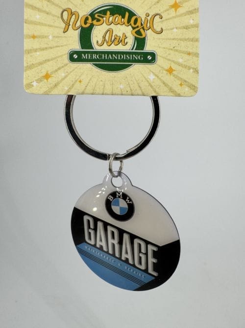 Portes-clés rond BMW Garage - Nostalgic Art