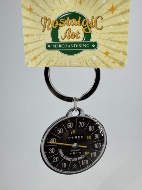 Portes-clés rond Citroën - Nostalgic Art