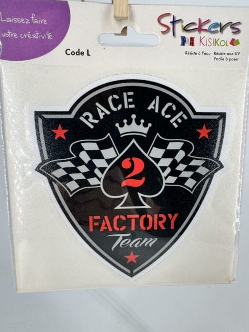Sticker Race Ace Factory Team