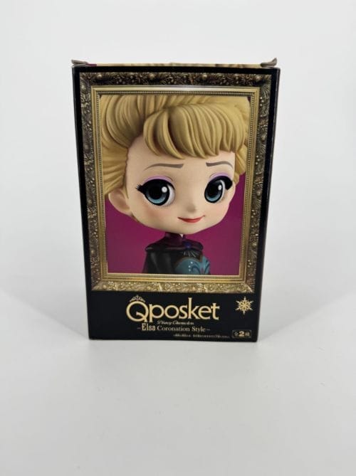 Reine des neiges Figurine Elsa Coronation Style - Qposket Disney Characters - Ban Dai - Frozen