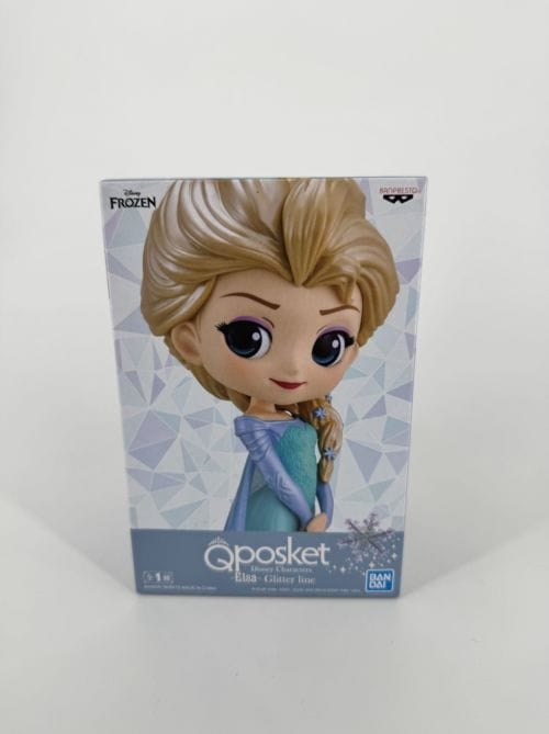 Reine des neiges Figurine Elsa Glitter Line - Qposket Disney Characters - Ban Dai - Frozen