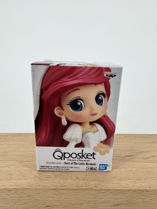 La Petite Sirène - Ariel robe blanche - Figurine - Banpresto - Qposket Petit - Disney Characters - Ban Dai - The little Mermaid