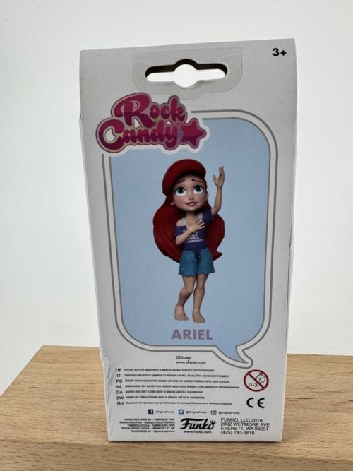 Ariel - Figurine Funko Pop - Rock Candy - Vinyl Collectible - Monde de Ralph - Ralph breaks the Internet