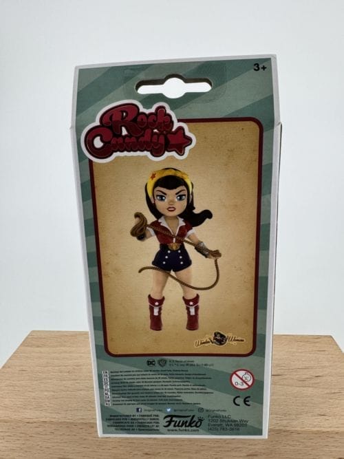 Wonder Woman Diana en noir et blanc - Figurine Exclusive Funko Pop - Rock Candy - Vinyl Collectible - Bombshells - DC Comics