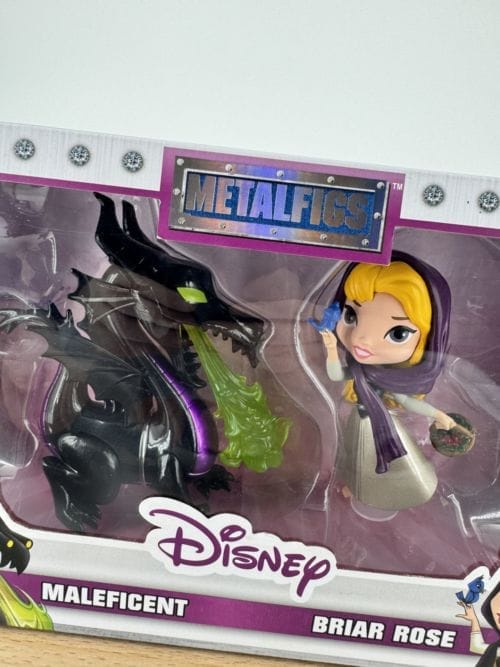 Aurore et le dragon - Figurine Metalfigs - Disney - Maleficient - Briar Rose - La belle au bois dormant
