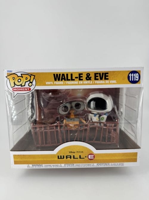 Wall-E et Eve - Figurine Funko Pop Moment 1119 - Disney Pixar - Figurine en vinyl