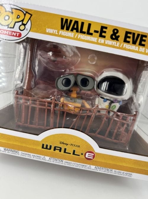 Wall-E et Eve - Figurine Funko Pop Moment 1119 - Disney Pixar - Figurine en vinyl
