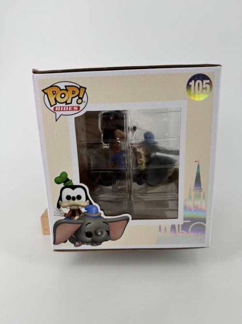 Goofy at the Dumbo Flying Elephant Attraction - Figurine Funko Pop Rides 105 - Walt Dinsey World 50 - Figurine en vinyl