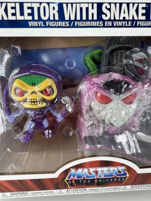 Skeletor with the Snake Mountain - Figurine Funko Pop Town 23 - Masters of the Univers - Figurine en vinyl - Les maîtres de l'Univers