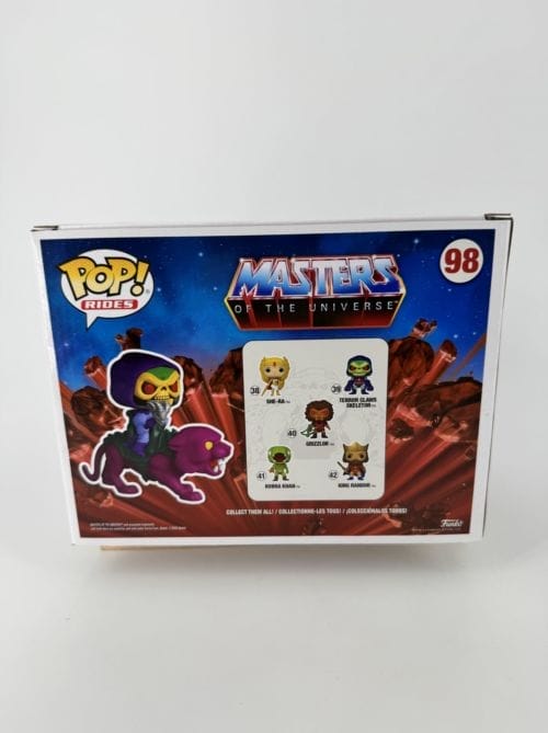 Skeletor on Panthor - Figurine Funko Pop Rides 98 - Masters of the Univers - Figurine en vinyl - Les maîtres de l'Univers