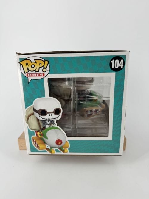 Jack Skellington in Snowmobile - Figurine Funko Pop Rides 104 - Figurine en vinyl - Disney - L'étrange Noël de Mister Jack