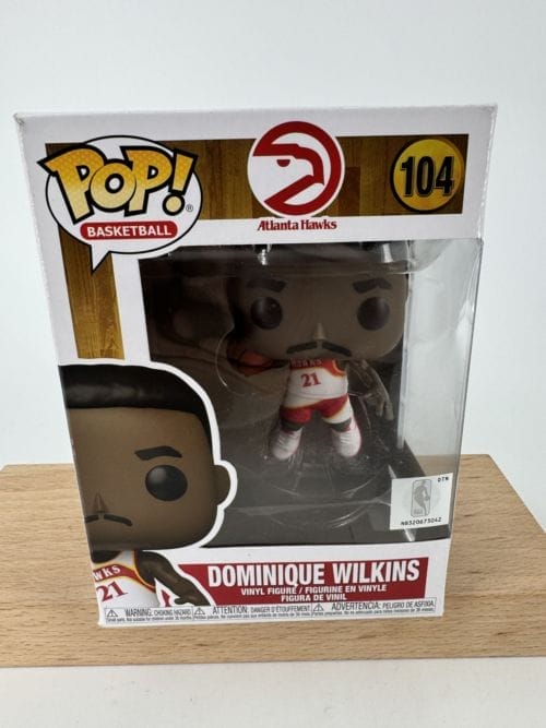 Dominique Wilkins - Figurine Funko Pop Basketball 104 - Atlanta Hawks - NBA