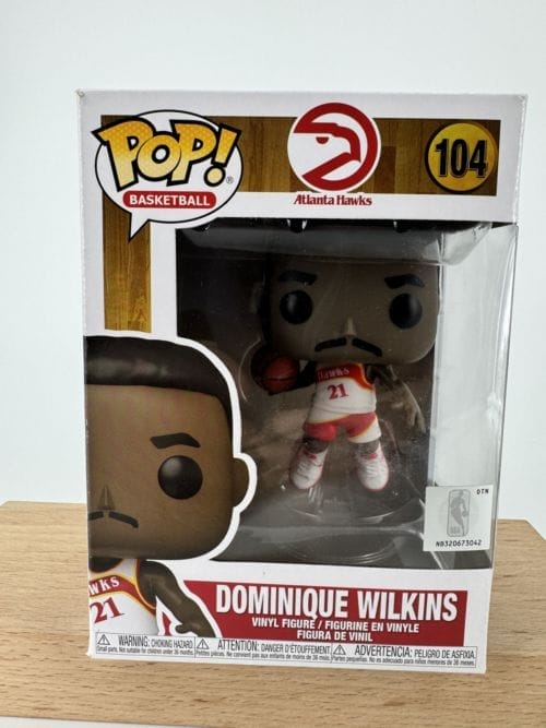 Dominique Wilkins - Figurine Funko Pop Basketball 104 - Atlanta Hawks - NBA